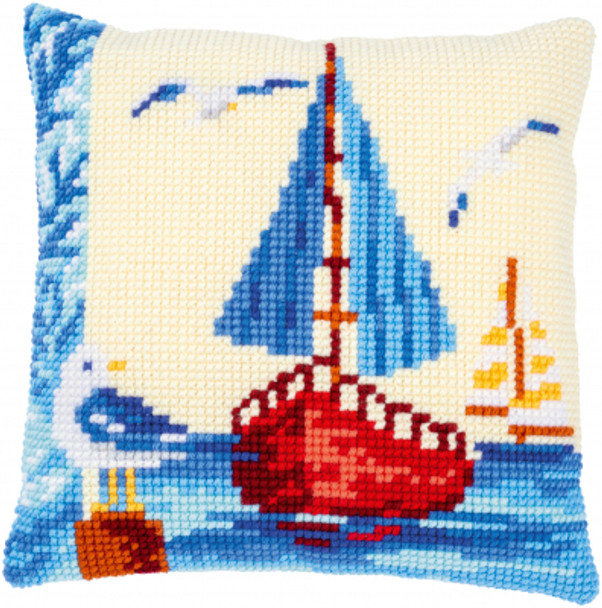 PNV183156 Sailboat - Cushion Vervaco