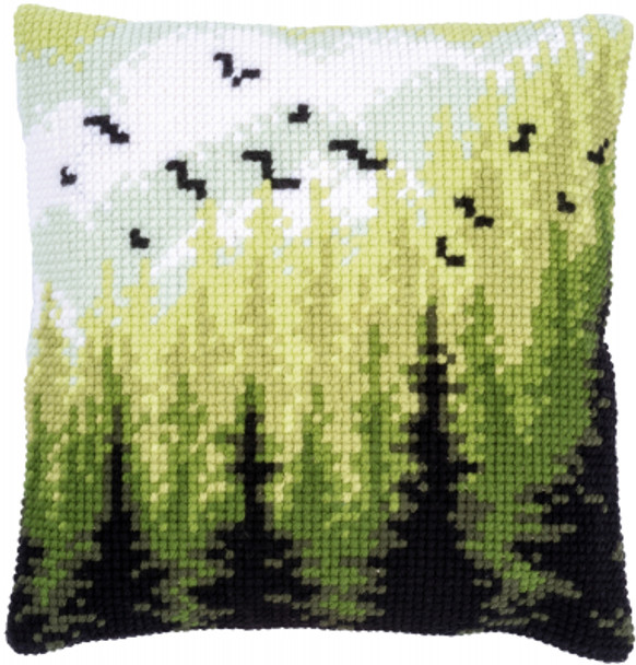 PNV199340 Forest Cushion Vervaco