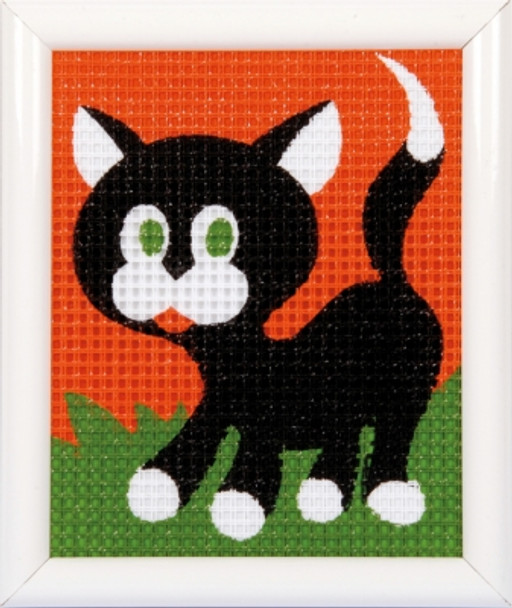 PNV9563 Kitten - Canvas Kit Vervaco Kit