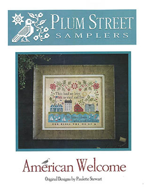 American Welcome by Plum Street Samplers 24-1299