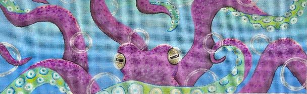 633 I Sea You! Octopus 5 x 16 18 Mesh Purple Palm Designs