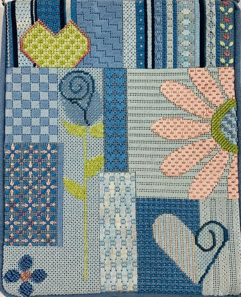 More Denim Patchwork 7.5” x 9.5” 18 Mesh Sew Much Fun