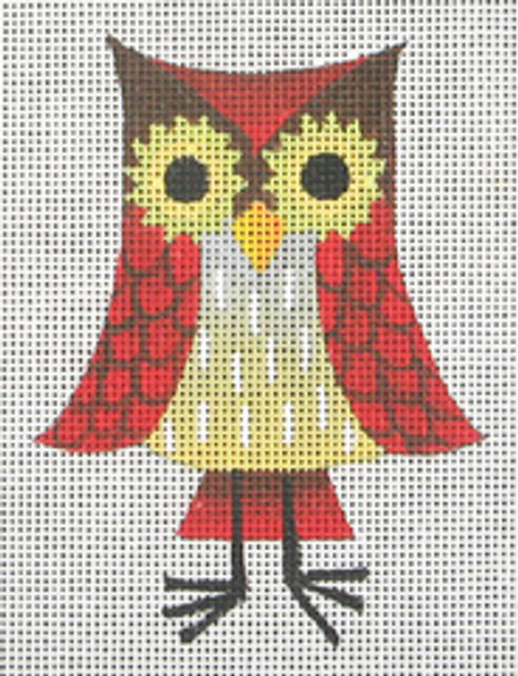 CZ-03 Danji Designs CHARLIE ZAPARTE Tall Owl 3 x 4 18 Mesh