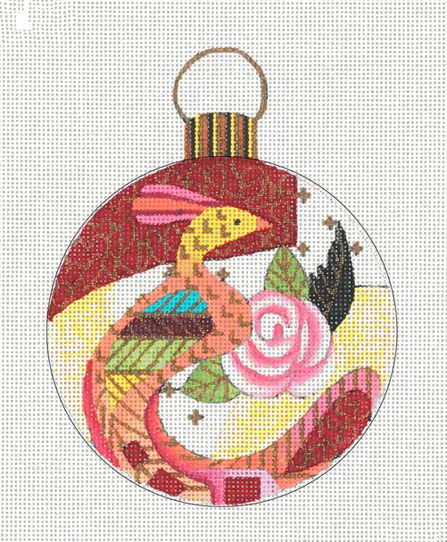 8236 Theordora 4″R 18 Mesh Leigh Designs  Byzantine Dynasty Ornament