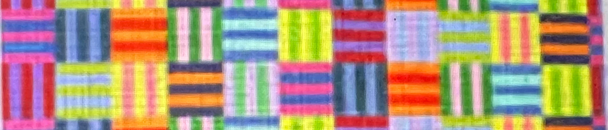 B543 Funky Squares  2.5” x 38“  18 Mesh Beltl Kristine Kingston Needlepoint Designs