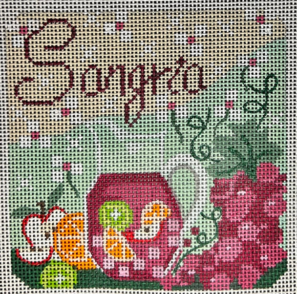 CH-1274 Sangria 4 x 4 18 Mesh CH Designs