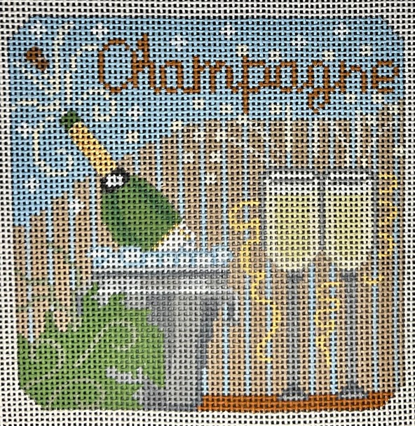 CH-1275 Champagne 4 x 4 18Mesh CH Designs