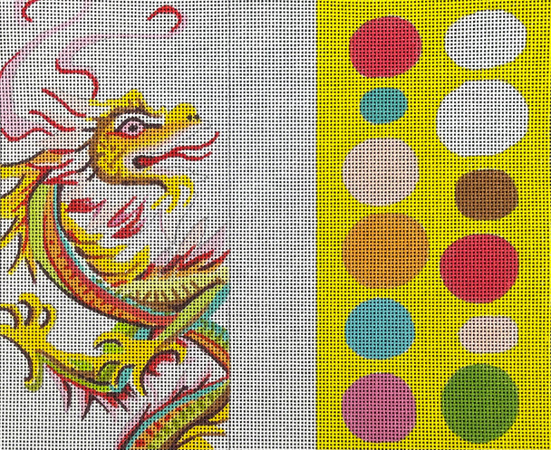 Eyeglass EY253 Dragon  3.5 x 7 Double Panels 18 Mesh Colors of Praise