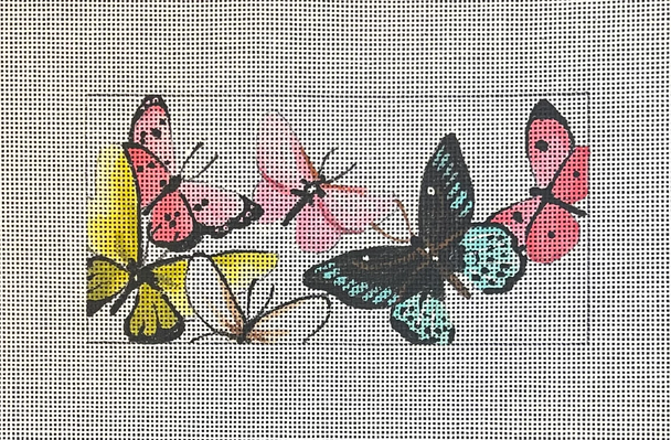 6 x 3 Insert IN606 Butterflies 18 Mesh Colors of Praise
