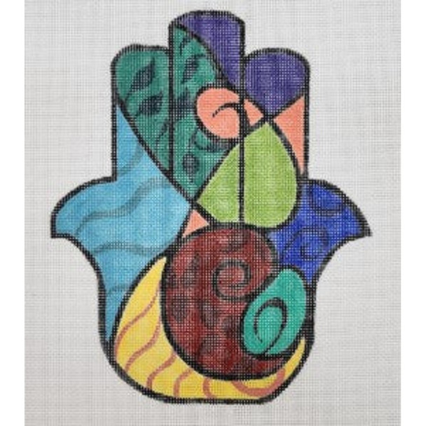 R1211 Elements Hamsa 6 x 7.5 18 Mesh Robbyn's Nest Designs