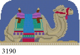 NATIVITY 3190 Susan Roberts Needlepoint CAMEL 6" x 3.5" 18 Mesh