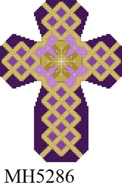Cross MH5286 Susan Roberts Needlepoint LATTICE  4.5" x 6" 18 MESH
