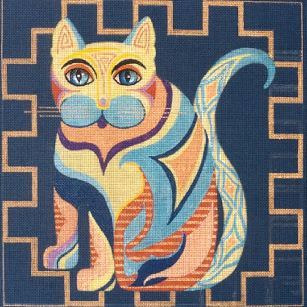 2605 Leigh Designs Taffy 18 Mesh 12" x 12"  Fat Katz Cat