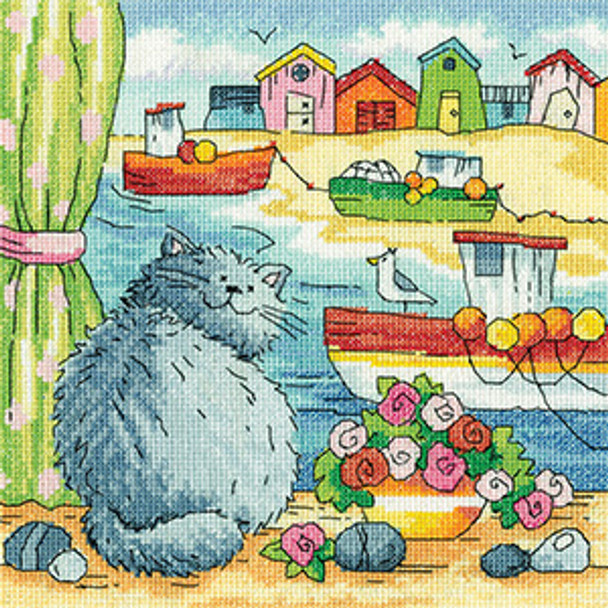 HCK1770 Beach View - By The Sea by Karen Carter Heritage Crafts Kit