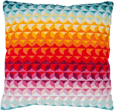PNV207210  Modern Cushion - Long Stitch Vervaco