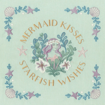 BTECA2 Mermaid Kisses - Embroidery by Cassandra Riley BOTHY THREADS Embroidery Kit
