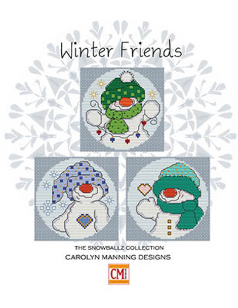 Winter Friends 54w x 54h by CM Designs 24-2541
