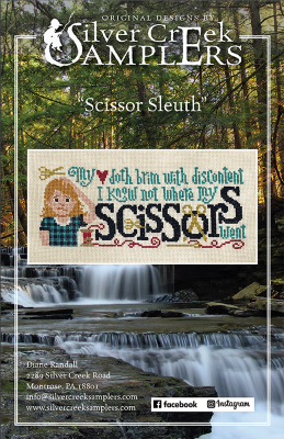 Scissor Sleuth by Silver Creek Samplers 24-2610 YT