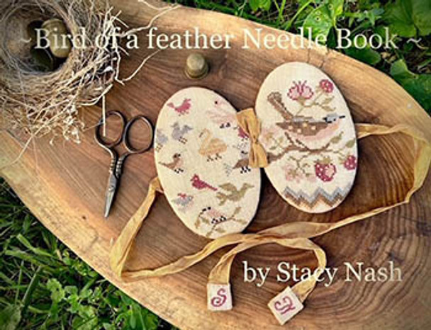 Birds Of A Feather Needle Book by Stacy Nash Primitives 23-1485