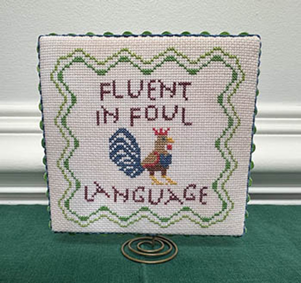 Foul Language 77w x 75h by Rebel Stitcher Designs 24-1247