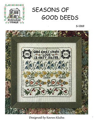 Seasons Of Good Deeds 136 x 136 by Rosewood Manor Designs 24-2783 YT