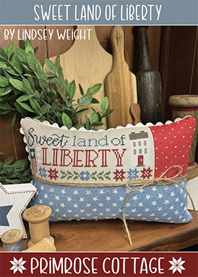 Sweet Land Of Liberty 99 x 40 by Primrose Cottage Stitches 24-2126 YT