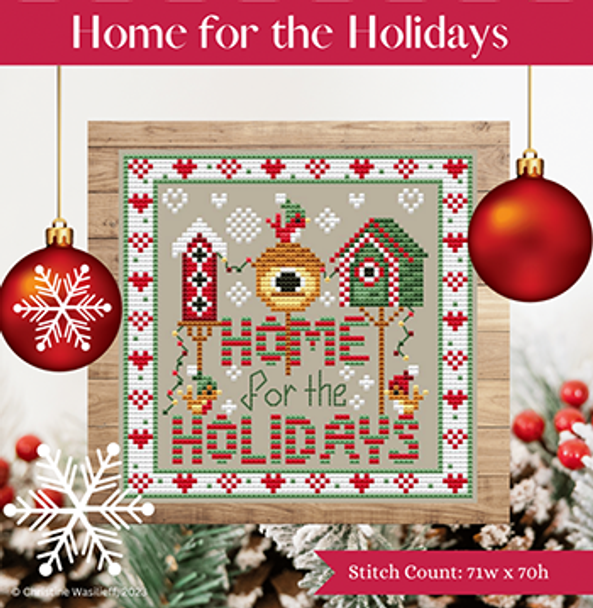 Home For The Holidays by Shannon Christine Designs 23-3003 DD