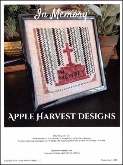 In Memory 61w x 61h Apple Harvest Designs