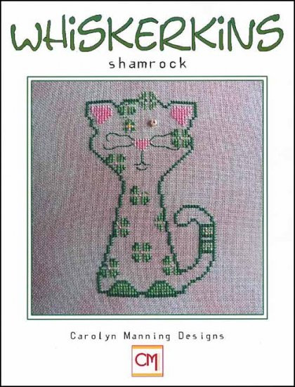 YT Whiskerkins Shamrock 48w x 77h CM Designs