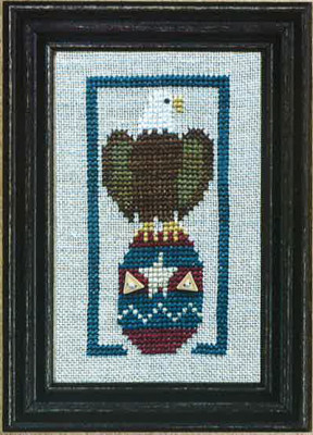 zWiBCE102 Eagle on an Egg by Bent Creek