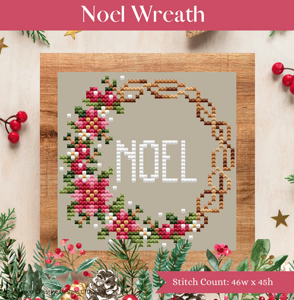 Noel Wreath Shannon Christine Designs DD