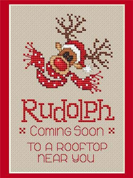 Rudolph 50w x 78h Sue Hillis Designs