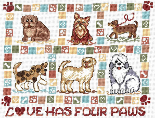 Love Has Four Paws 187w x 140h Ursula Michael Designs