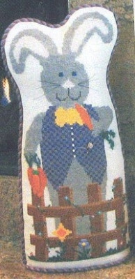SW30 Baxter The Bunny-Seasonal Stand-Ups  by Stitchworks, The