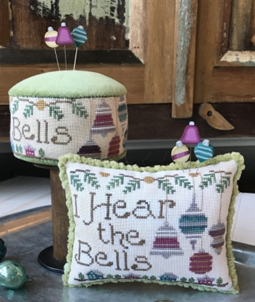 zHD166 I Hear the Bells (5/6) - Around the Holidays (2 designs) Hands On Design