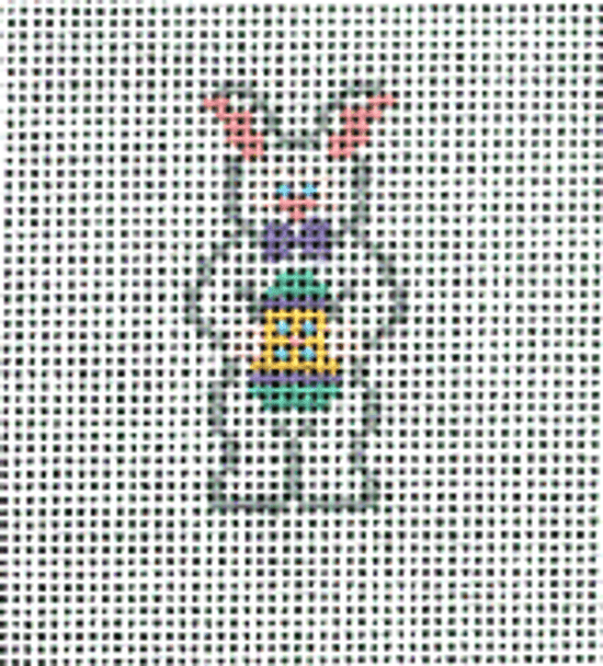 (PPD) PP225BB Mini Boy Bunny with egg 1.25 x 2 18 Mesh Painted Pony Designs