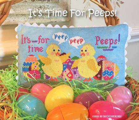 It's Time For Peeps! 124 x 70 Calico Confectionery IG