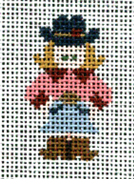 (PPD) PP239BG Mini Cowgirl 1.25 x 2 18 Mesh Painted Pony Designs