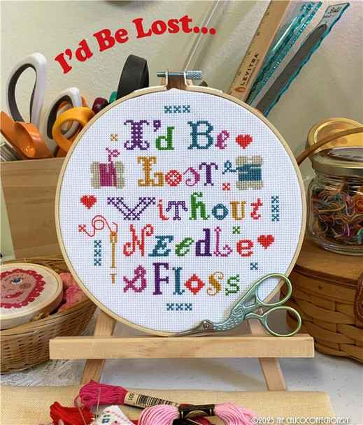 I'd Be Lost 90w x 90h Calico Confectionery IG