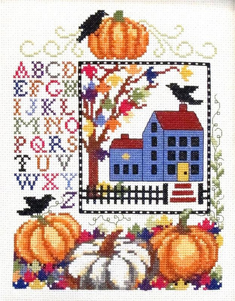Fall Garden Sampler Kit 92w x 122h by Bobbie G Designs