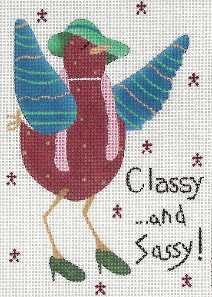 GD-PL 17 Classy & Sassy! 5 x 7 13 Mesh Ginny Diezel