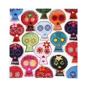 KR-PL 20 Calaveras 10 x 10  18 Mesh Kate Rhees