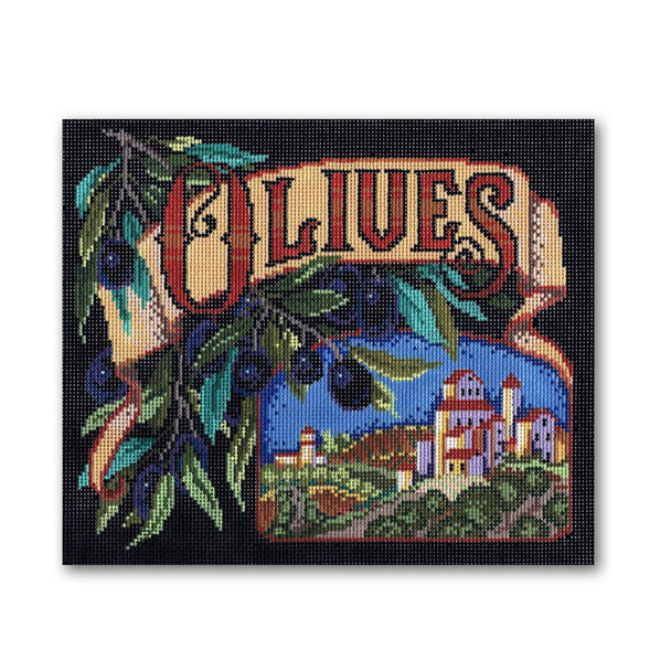 KDS-PL 37 Olive Crate Label 11 x 9  13 Mesh CBK Designs Kooler Designs