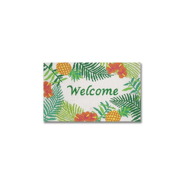 LRE-SS 14 Welcome 10 x 6 18 Mesh Liora Manne CBK Designs
