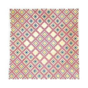 Pillow 908 Diamond Lattice Geometric 14 x 14 13 Mesh Keep Your Pants On