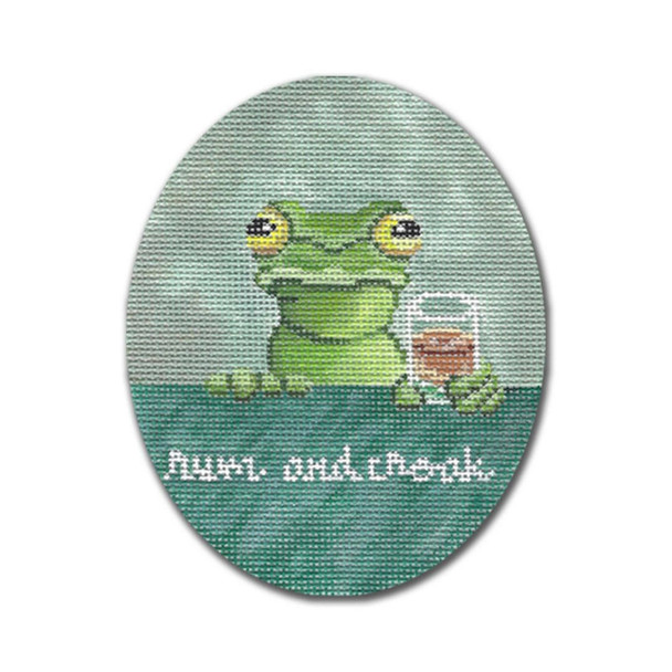 WB-XO 08 Rum & Croak 4 x 5 Oval  18 Mesh Will Bullas