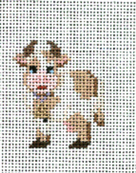 (PPD) PP241BC Mini Cow 2 x 2 18 Mesh With Stitch Guide Painted Pony Designs!