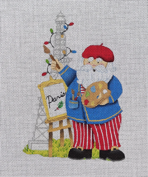 DKST07 Santa: French 4.5 x 6.75 18 Mesh Diane Kater