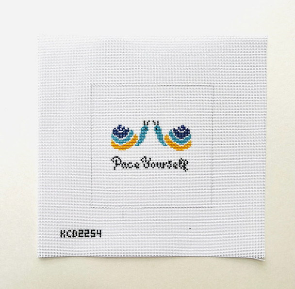 Pace Yourself 18 Mesh  4 1/2" square August Morgan