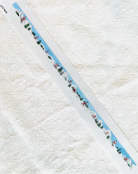 Santa Skiing Belt 36 1/2" X 1 1/2" 18 Mesh Marianne Ensz